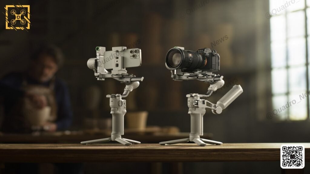 ¡Increíble! El DJI RS4 Mini con seguimiento inteligente está aquí