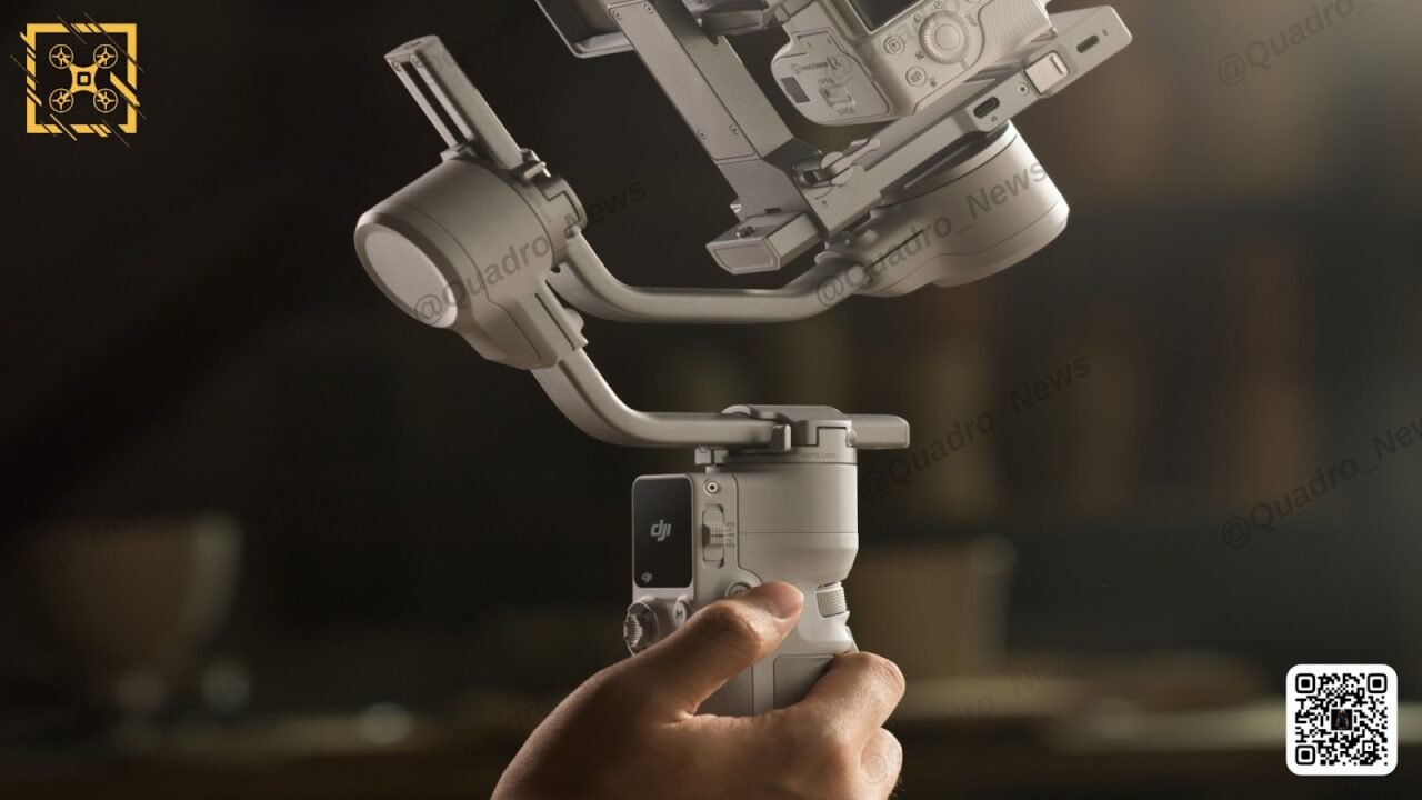 Imagen filtrada del gimbal DJI RS4 Mini