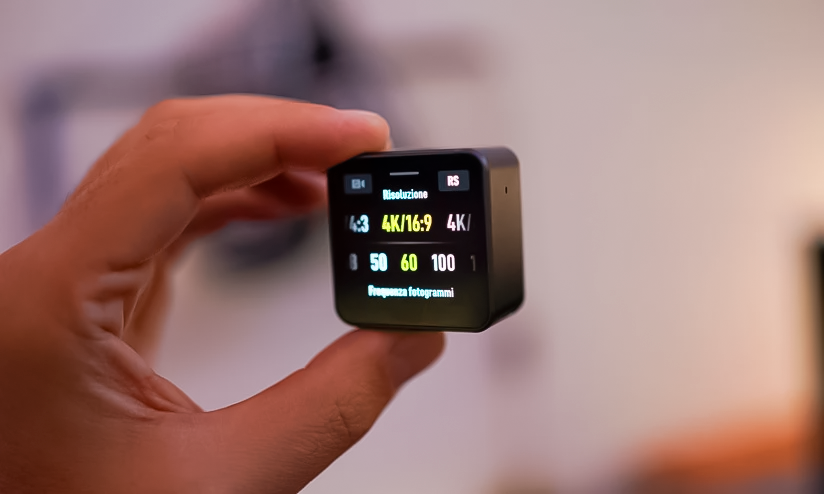 Imagen filtrada de la DJI Osmo Nano desde otro ángulo