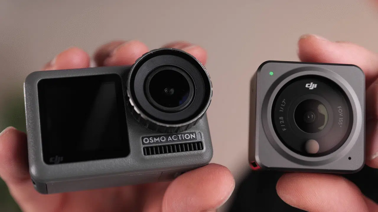 Evolución de las cámaras de acción DJI hasta la Osmo Action 3