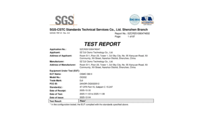 Aparecen los primeros detalles de la DJI Osmo 360 II y su nueva batería de alta capacidad