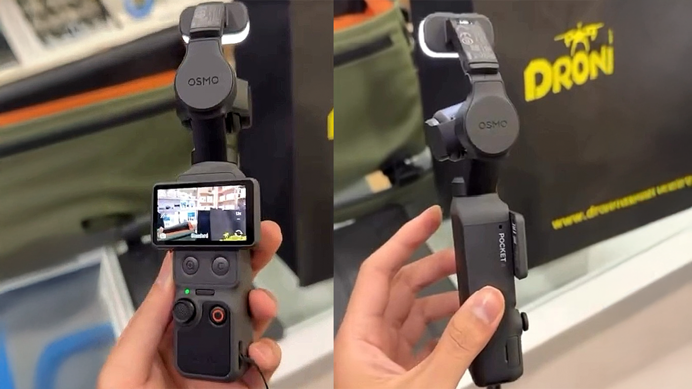 DJI Osmo Pocket 4 Pro cámara dual filtración