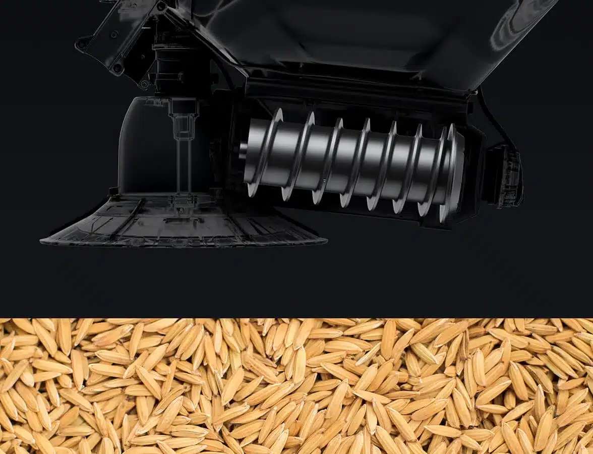 Sistema de esparcido y granos de arroz