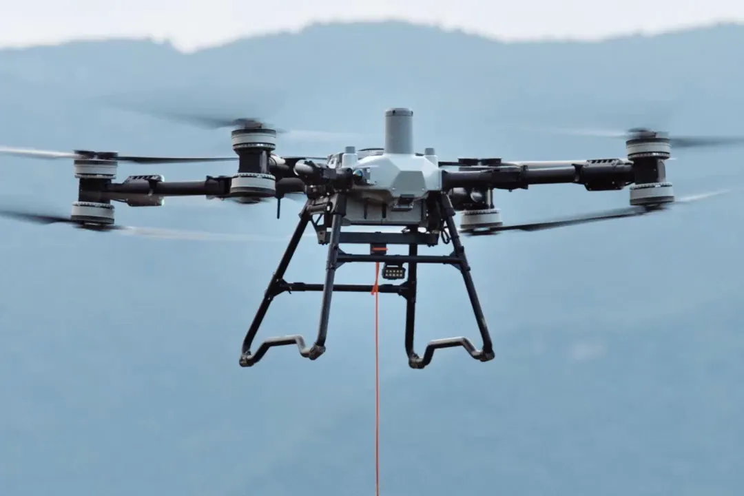 Detalle del DJI AGRAS T100